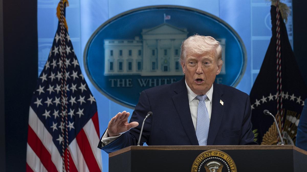 El presidente de Estados Unidos, Donald Trump