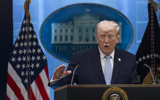 El presidente de Estados Unidos, Donald Trump