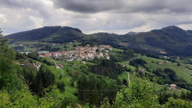 Vista general de Elgeta.