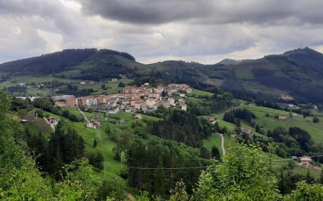 Vista general de Elgeta.