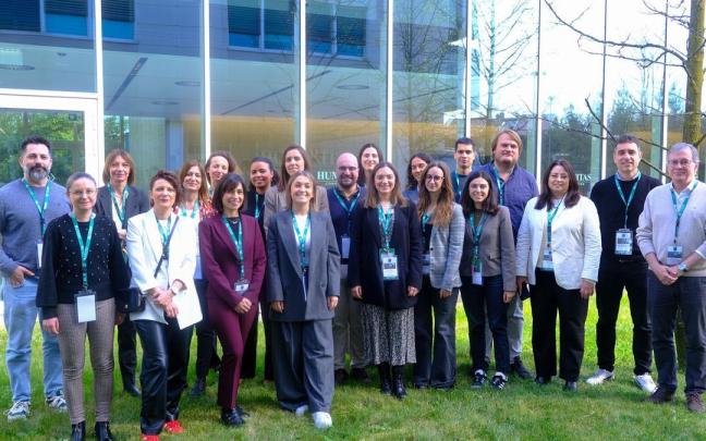 Investigadoras e investigadores vascos que participan en el proyecto europeo TITAN contra el cáncer.