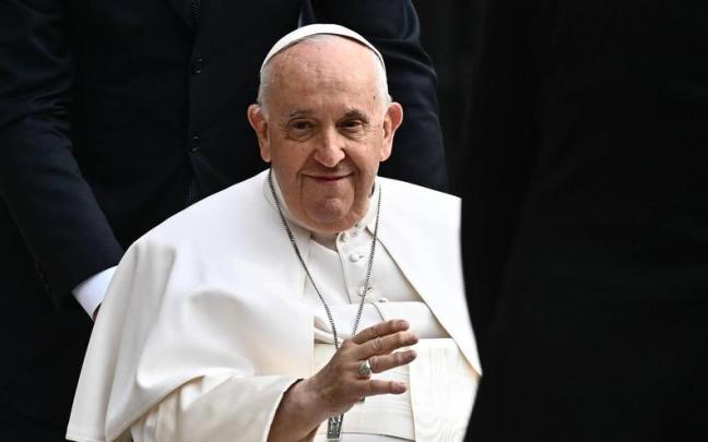 El Papa Francisco durante su visita a Hungría en abril de 2023.