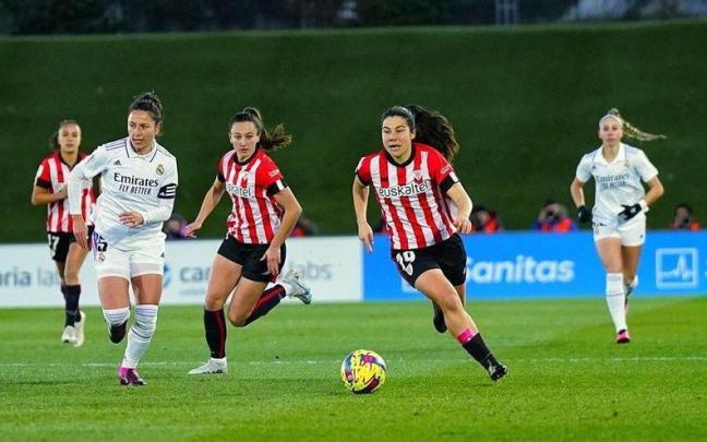 Imagen de uno de los duelos entre el Athletic y el Real Madrid de esta temporada.