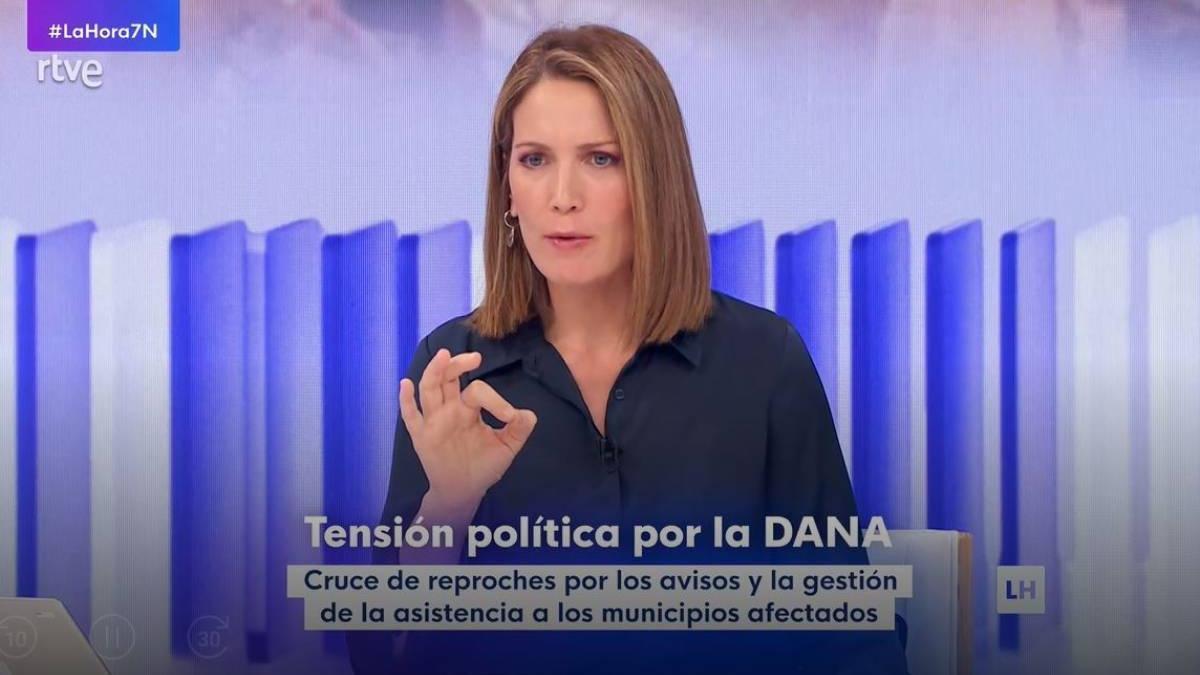 Silvia Intxaurrondo en La Hora de La 1