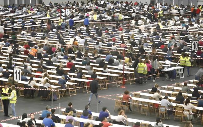 Imagen de archivo de una OPE celebrada en el BEC de Barakaldo.