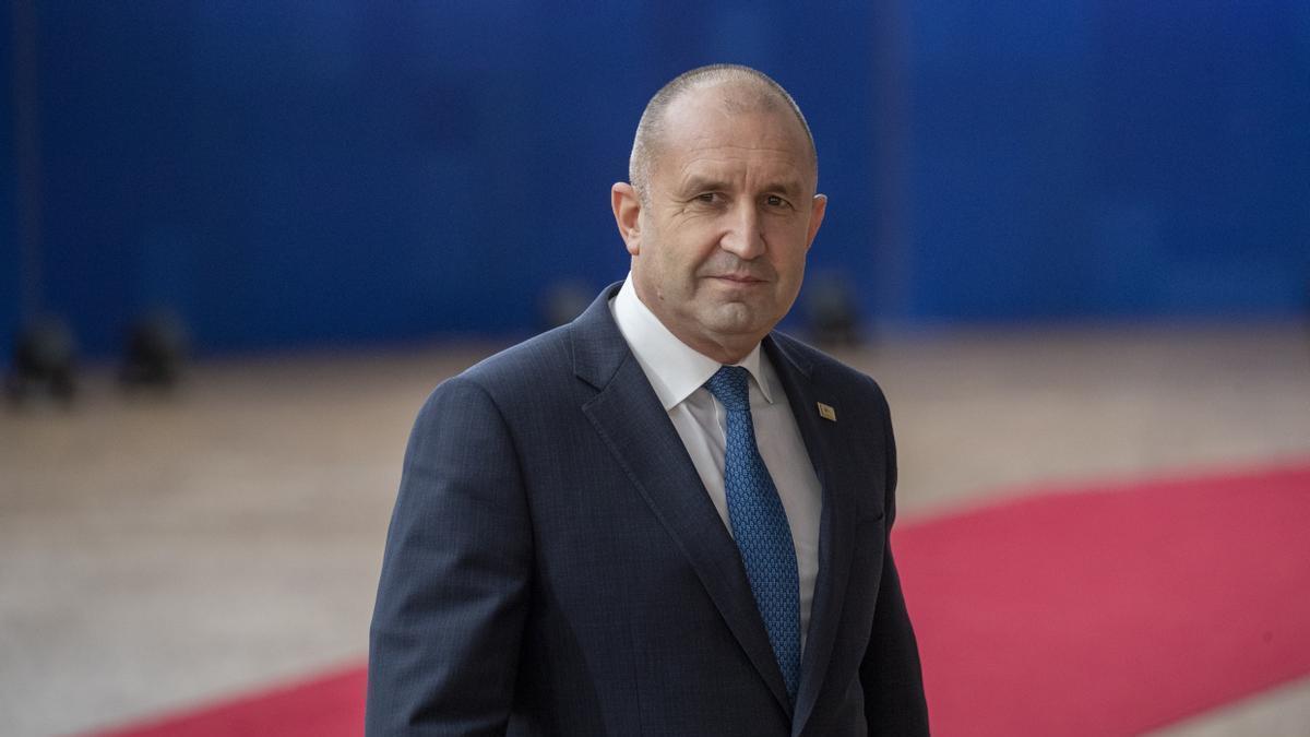 El ex presidente prorruso Rumen Radev