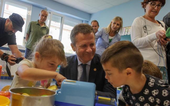 Bildarratz en una foto de archivo de la 'vuelta al cole'.