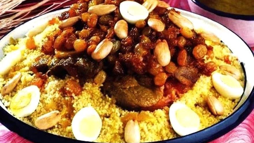 El couscous es el rey de la cocina marroquí.