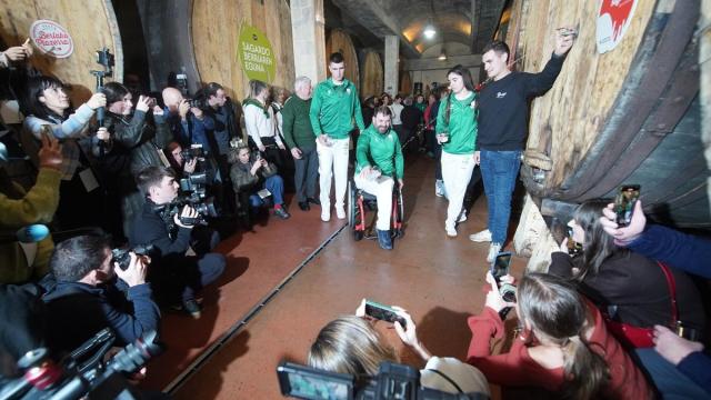 Apertura Txotx 2026 de la sidrería Petritegi en Astigarraga