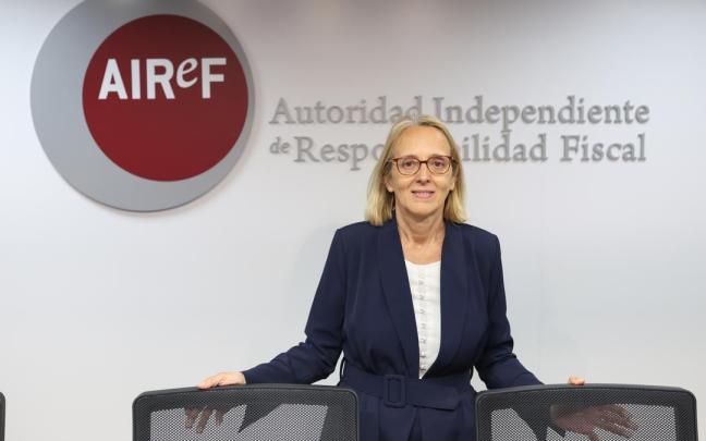 La presidenta de la AIReF, Inés Olondriz
