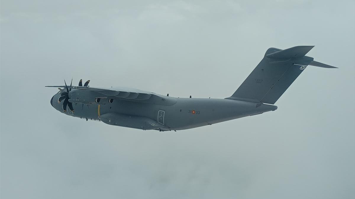 Un avión A400 del Ejército del Aire en una foto de archivo.