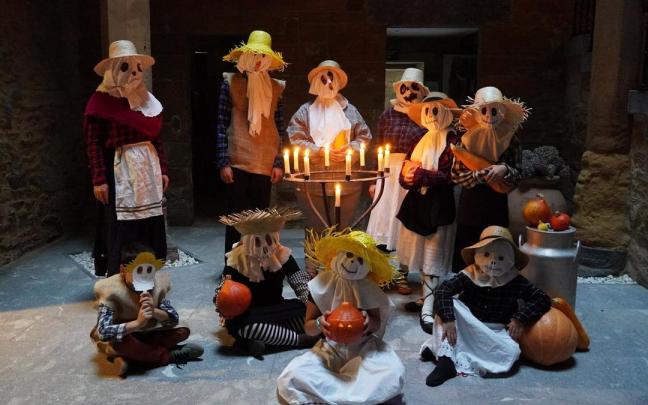 Con esta iniciativa, Ibai-Arte reivindica la tradición de Gaba Beltza (en la imagen una celebración de la cita del 31 de octubre).