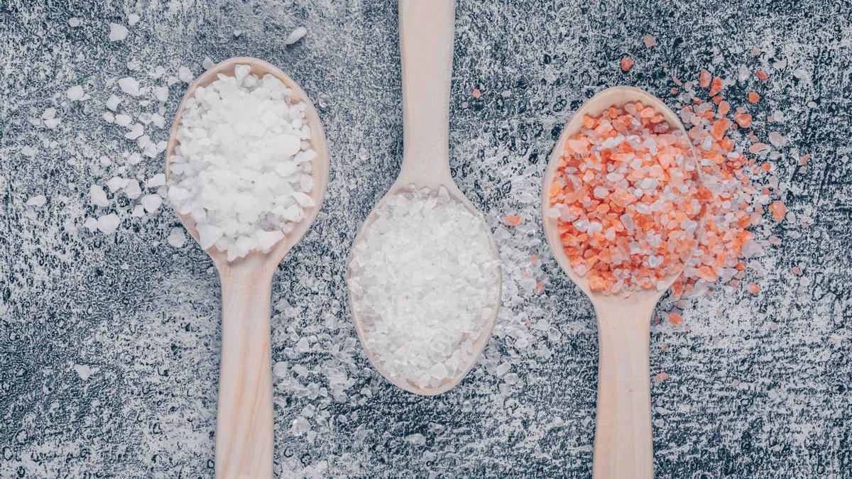 Diferentes tipos de sal
