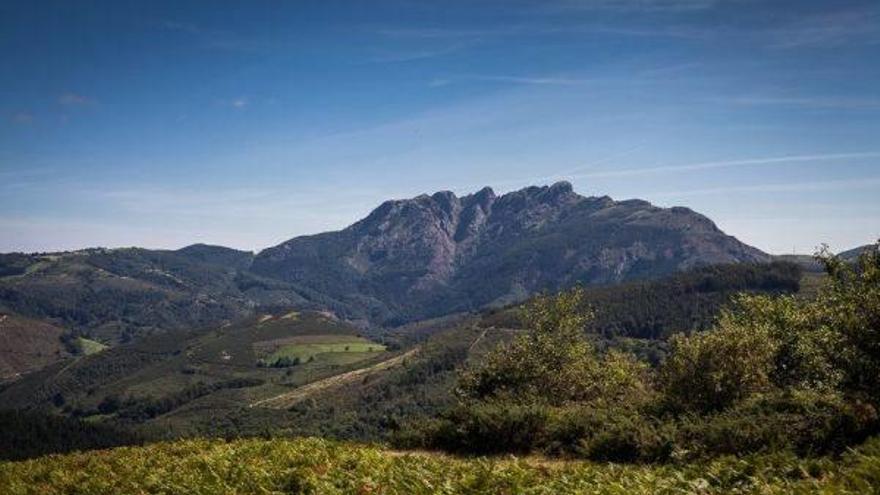 Paisaje del Parque Natural Aiako Harria.