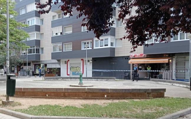 Exterior del bar en el que se ha producido el homicidio.