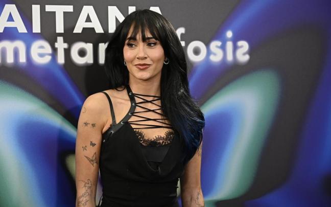Aitana Ocaña durante el estreno de su nueva serie documental / E.P. Aitana Ocaña durante el estreno de su nueva serie documental
