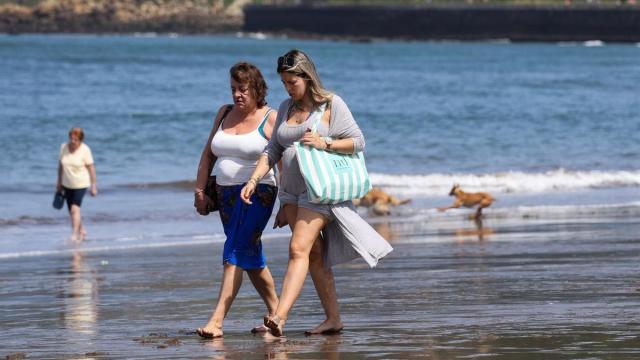 Día de playa en Ereaga