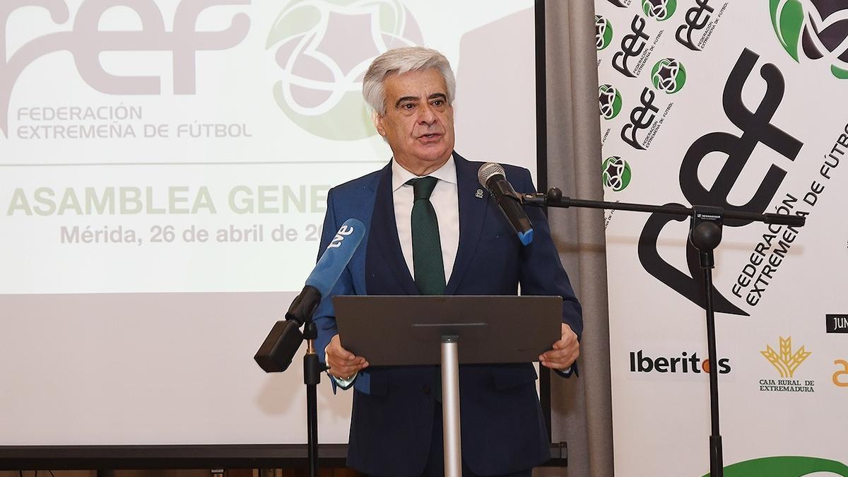 Pedro Rocha es el vicepresidente adjunto a la presidencia de la RFEF.