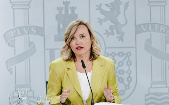 La ministra Portavoz, Pilar Alegría