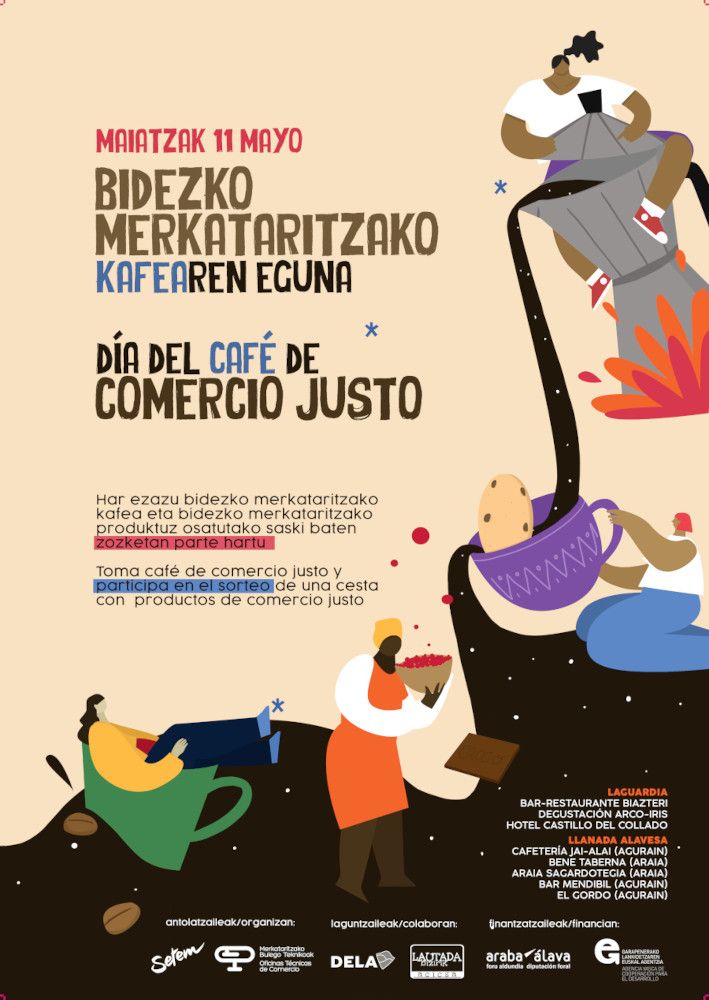 Cartel del 'Día del Café del Comercio Justo' CEDIDA