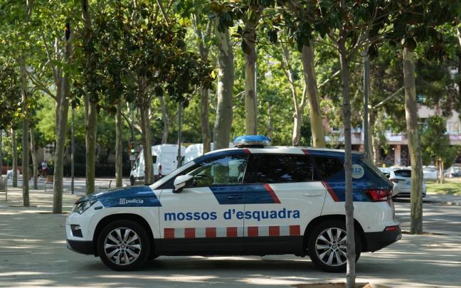 Patrullaje de Mossos d'Esquadra.