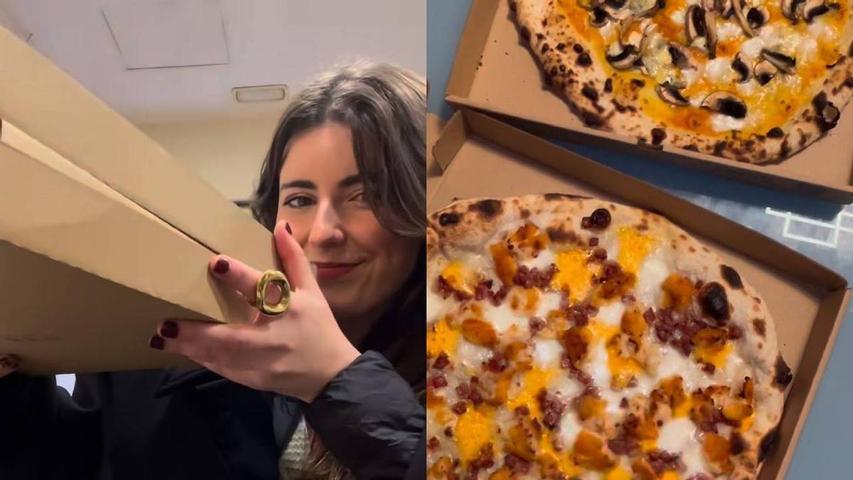 Imágenes del vídeo de Bikote Foodie en la pizzería 'Napoletana', Bilbao