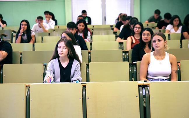 Examen de la PAU 2025.