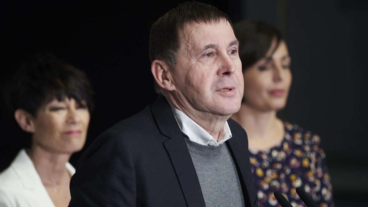 El coordinador general de EH Bildu, Arnaldo Otegi.