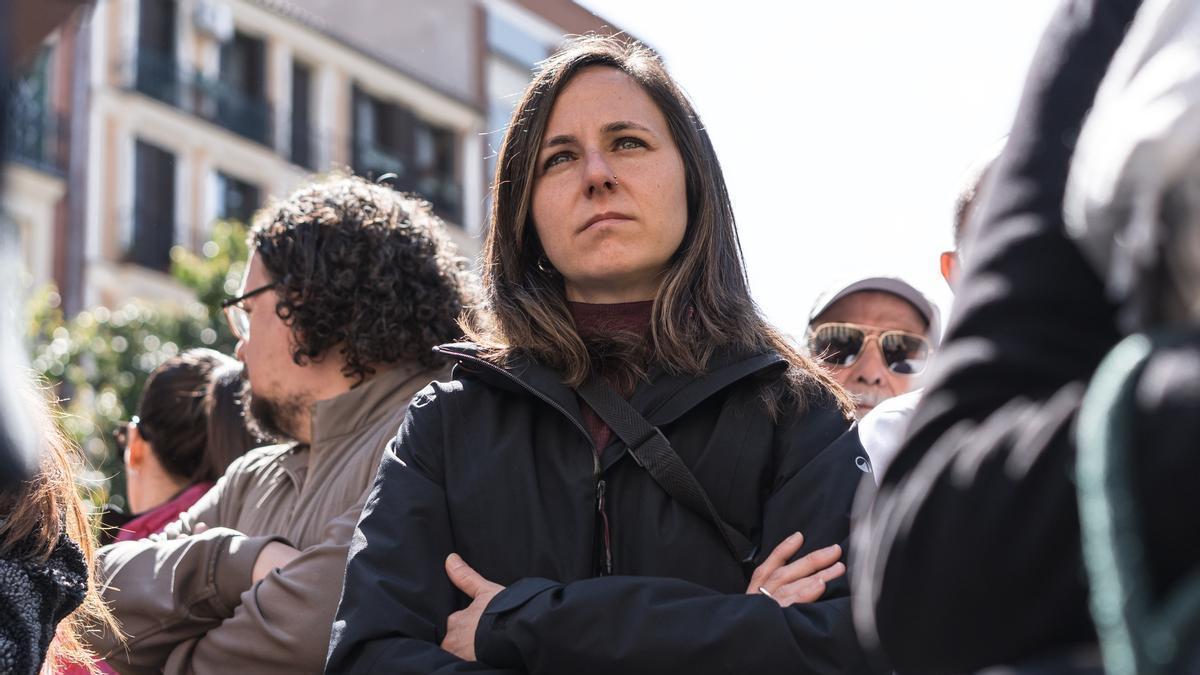 La secretaria general de Podemos, Ione Belarra.