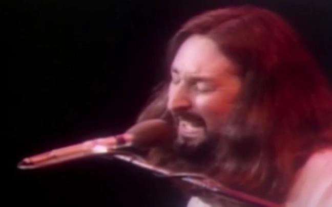 Rick Davies, cofundador y vocalista de Supertramp, durante un concierto.