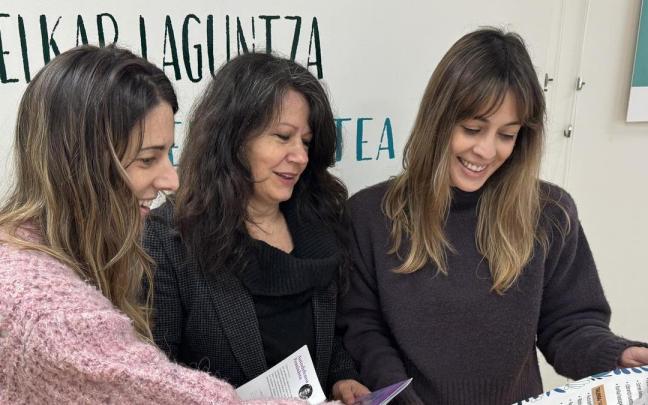 Grupo de trabajo del departamento de Igualdad de Zarautz.
