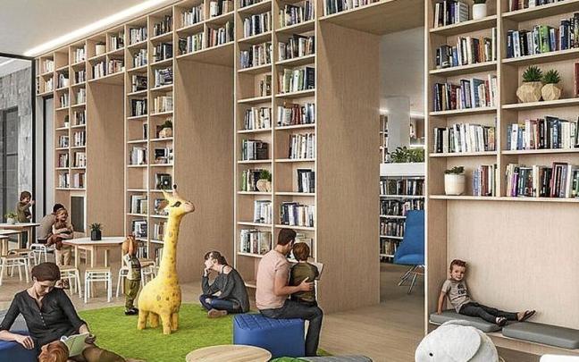 Aspecto que tendrá la nueva biblioteca. | FOTO: N.G. Aspecto que tendrá la nueva biblioteca. | FOTO: N.G.