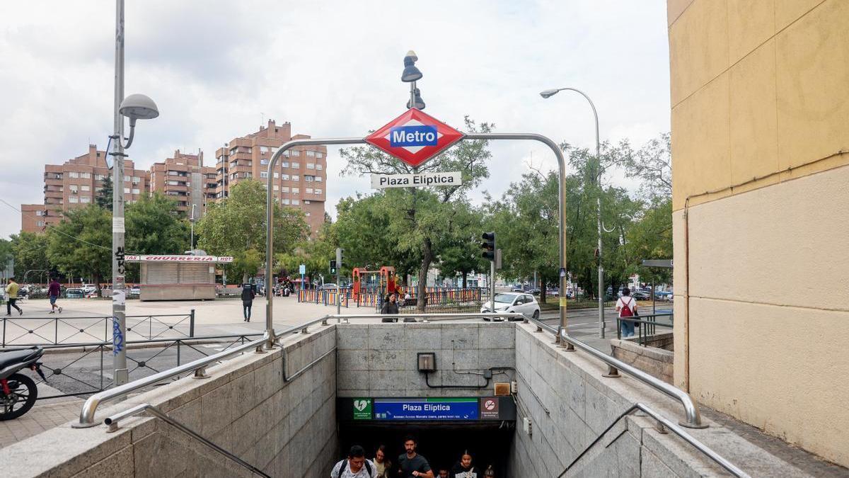 Una estación del Metro de Madrid.