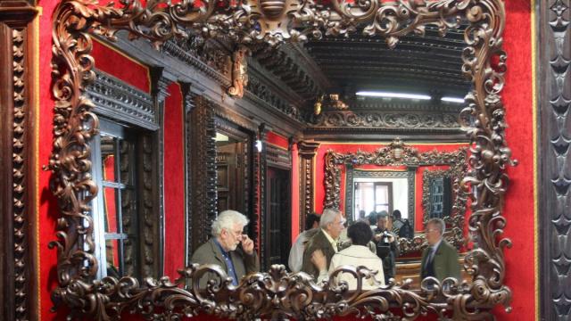 El espectacular Salón de los Espejos del Palacio Agirre servirá de marco al encuentro / N.G. El espectacular Salón de los Espejos del Palacio Agirre servirá de marco al encuentro