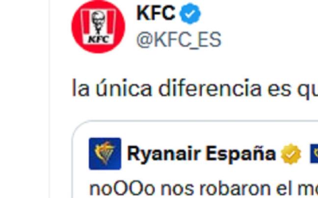 Parte del cruce de tuits.