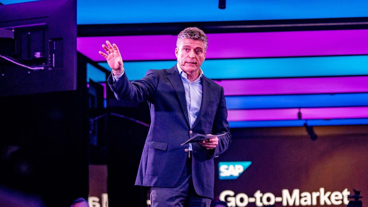 David González-Seco durante un evento.