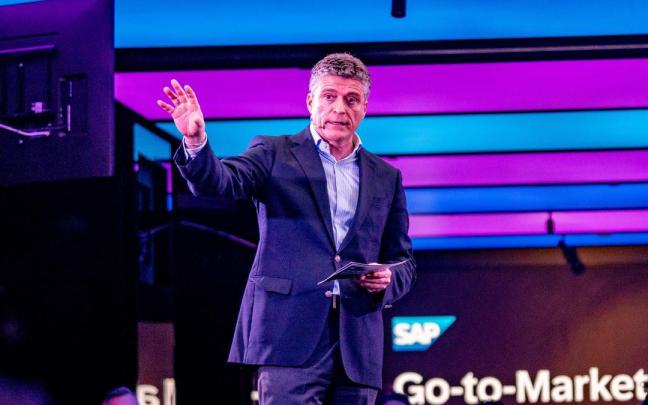 David González-Seco durante un evento.