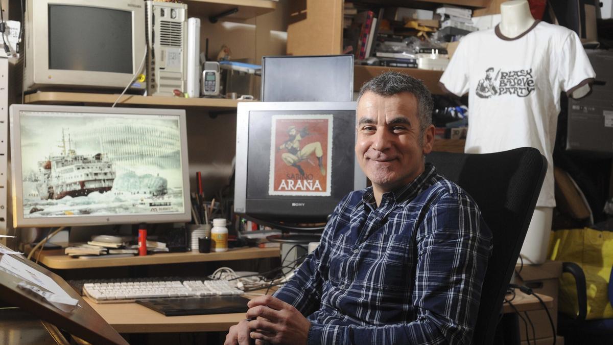 En imágenes: Niko Vázquez recrea el Bilbao de los 80 en ‘Make Bilbao GrAI Again’