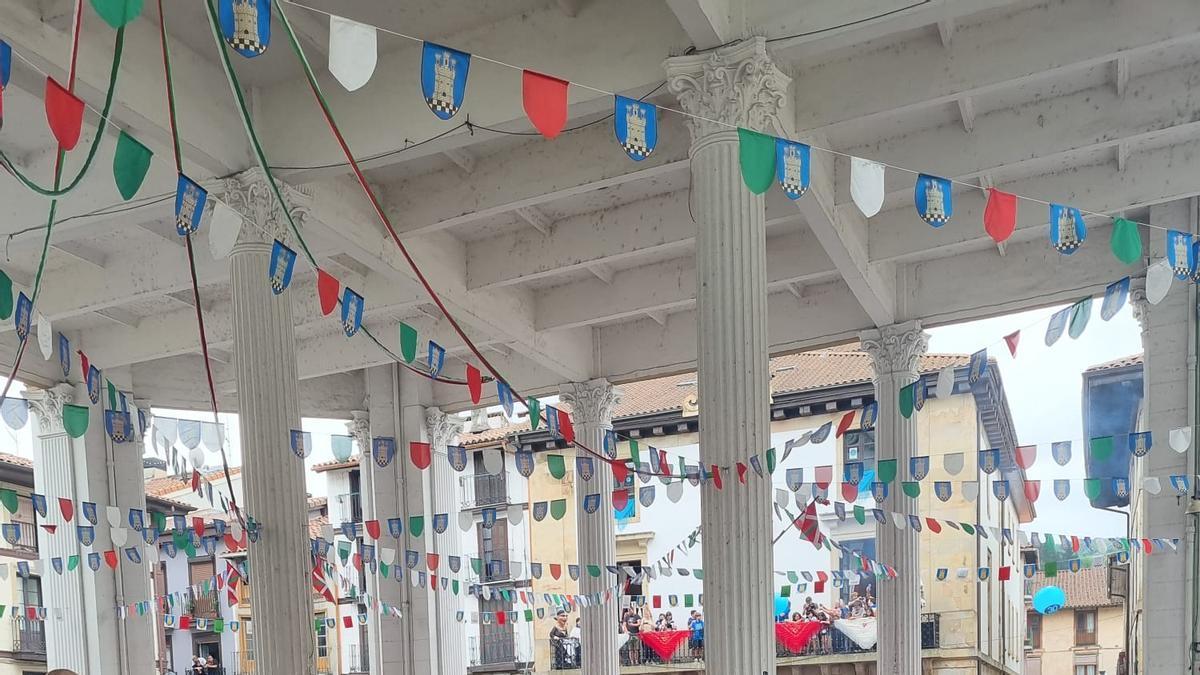 Txupinazo de las fiestas de Ordizia 2024.