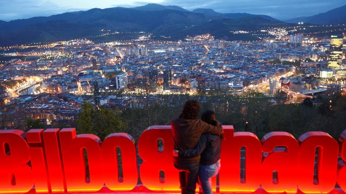 Artxanda es el mirador más conocido de Bilbao.