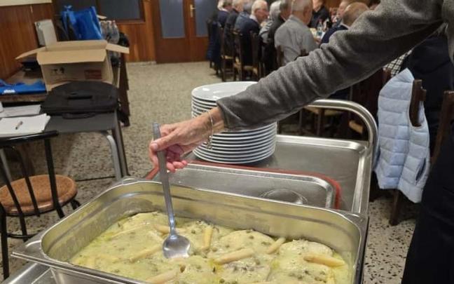 El comedor social de Antoñana tuvo su prueba piloto el pasado noviembre