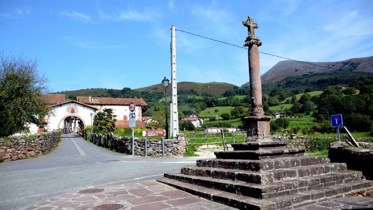 Localidad navarra Amaiur.