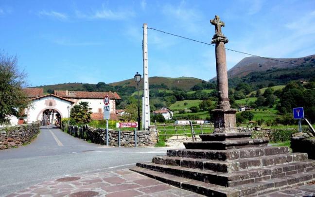 Localidad navarra Amaiur.