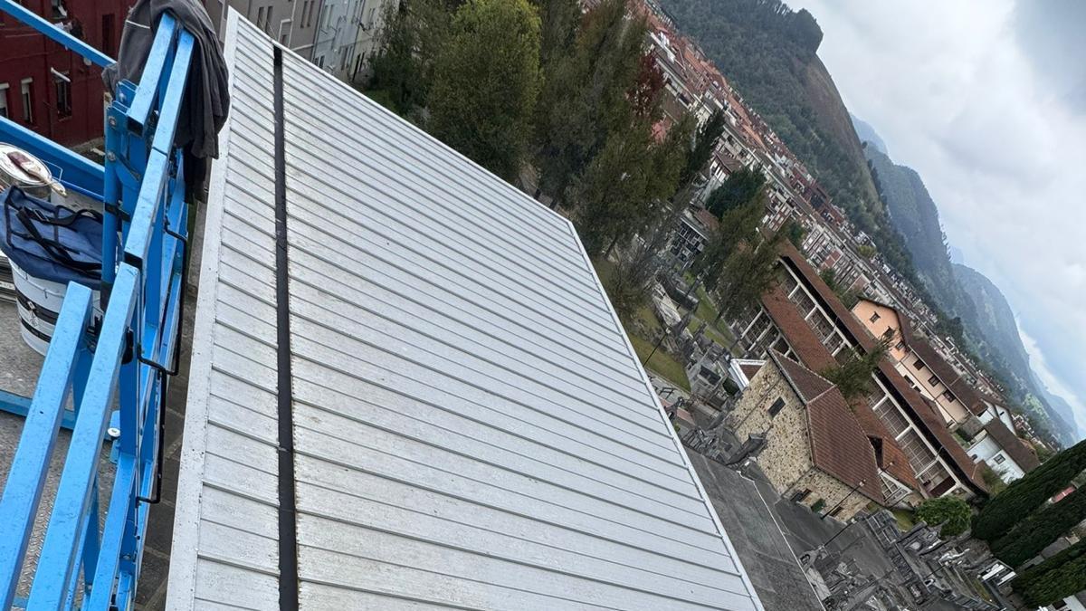 Estos trabajos mejoraran la seguridad y el ahorro energético de los frontones