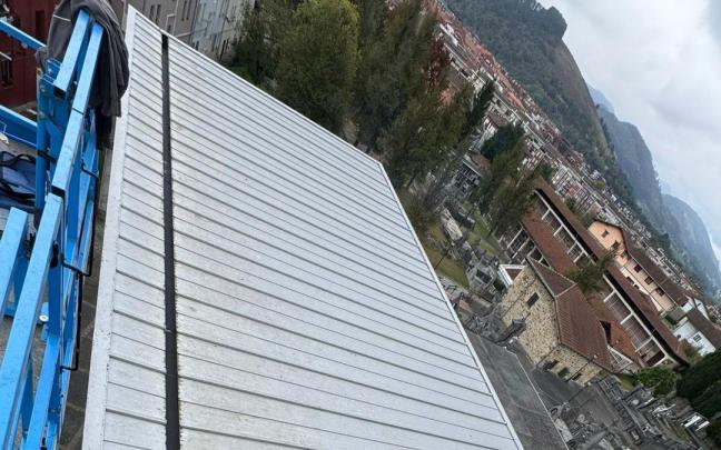 Estos trabajos mejoraran la seguridad y el ahorro energético de los frontones