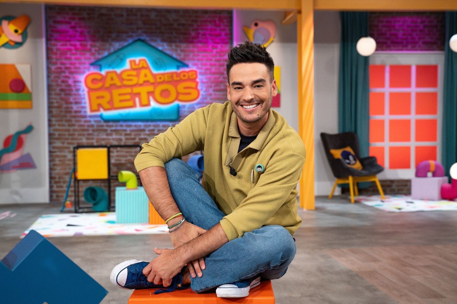 El presentador David Moreno.