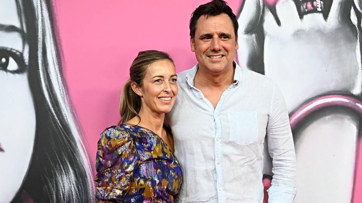 Ion Aramendi y su mujer, María Amores, en un photocall