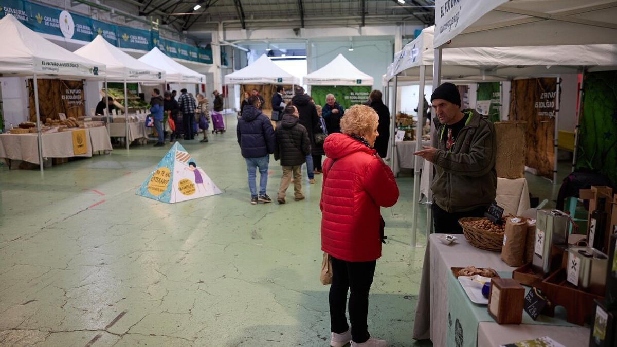 Geltoki dedicó su EKOmercado de enero a las verduras de invierno.