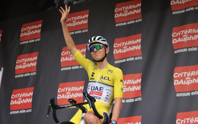Tadej Pogacar, vencedor final del Dauphiné.