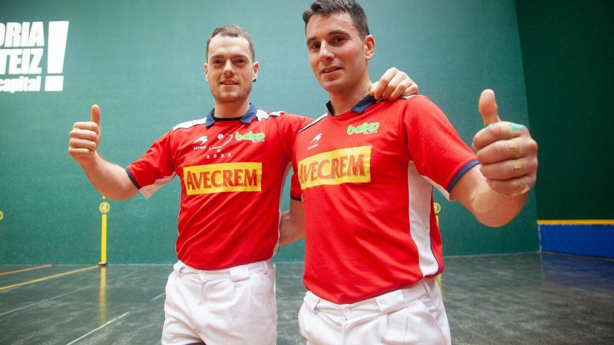 Unai Laso y Ander Imaz.